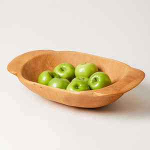 Manufactory wholesale wooden empty <b>bowl</b> for making candle great quality handmade wood <b>dough</b> <b>bowls</b> - Product Image 1