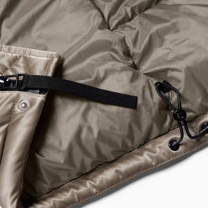 Blouson aviateur pour femme élégant, sur mesure, coupe-vent d'hiver, fermeture éclair, bouton, rembourrage en coton, imperméable, coupe-vent - Product Image 4