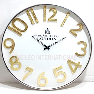 Horloge murale à aiguilles en quartz moderne et simple, silencieuse, de luxe, à face unique, décorative pour le salon, la chambre à coucher, accents - Product Image 3