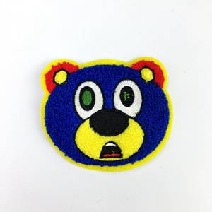 Patch brodé en chenille de dessin animé pour vestes Patch de vêtements à base de caoutchouc avec décoration en dentelle pour la vente en gros - Product Image 2