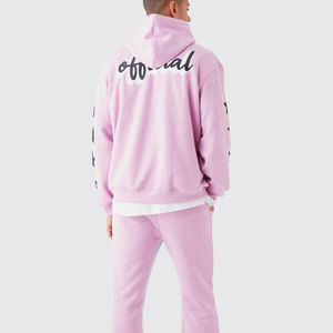 Bonne qualité Meilleur article Survêtement graphique imprimé pour hommes en couleur personnalisée Service OEM Survêtement empilé à bas prix pour hommes - Product Image 4