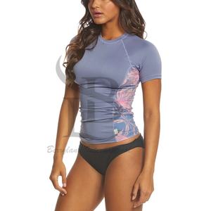 Protège-éruptions cutanées léger OEM pour femmes pour l'entraînement en salle de sport, impression de logo entièrement personnalisé, tarif de gros pour dames - Product Image 4