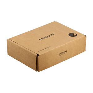 Eco-Friendly Premium <b>Kraft</b> Paper Apparel <b>Boxes</b> with UV Coating Matt Lamination Embossing Sponge Liner for T-Shirt Gift Packaging - Product Image 6