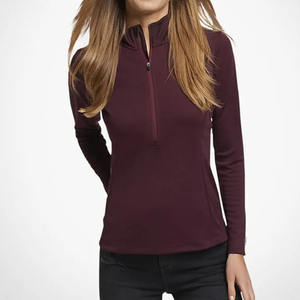 Ropa ecuestre de la mejor calidad para mujer, camiseta ecuestre con logotipo personalizado para montar a caballo, Tops para mujer, ropa para montar a caballo - Product Image 1