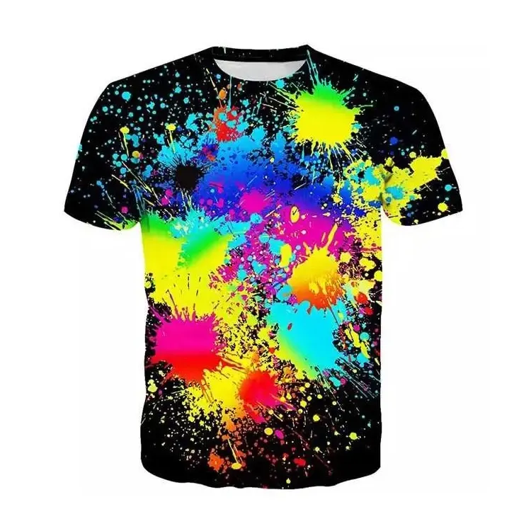 2023 New Arrival Fashion T Shirts For Men 3D Printed Wholesale Animal Sublimation 100% Customized t-shirts for men BY EIZA INDS
