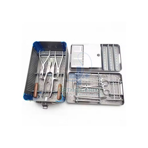 Juego de Instrumentos para Fragmentos Pequeños, Kit Quirúrgico Ortopédico Profesional de Alta Calidad, Acero Inoxidable Manual - Product Image 1