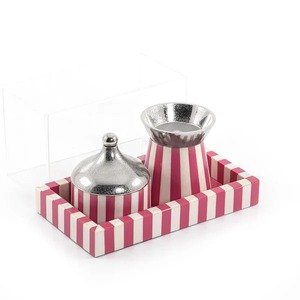 Quemador de incienso de metal de diseñador con incrustaciones de fregona antigua para rituales de fragancia divina y decoración espiritual de la esquina del hogar - Product Image 2