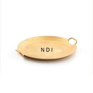 Venta caliente cocina Catering usado desayuno comida servidor bandejas acabado brillante vajilla Decoración de mesa bandeja de servicio - Product Image 5