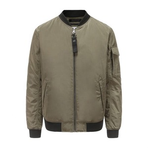 Wholesale Winter Autumn Breathable <b>Summer</b> Parka Bomber <b>Jacket</b> Windproof Bomber <b>Jacket</b> <b>Men's</b> Casual Style Custom Bomber <b>Jacket</b> - Product Image 1