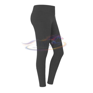 Leggings de equitación para mujer con agarre de silicona en toda la asiento, cintura alta y elásticos, ideales para entrenamiento y competición. - Product Image 6