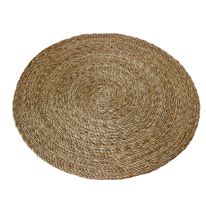 Artex Dong Thap Eco-Friendly Traditional Handmade Water Hyacinth <b>Round</b> <b>Placemat</b> Braided Home Use - Product Image 4