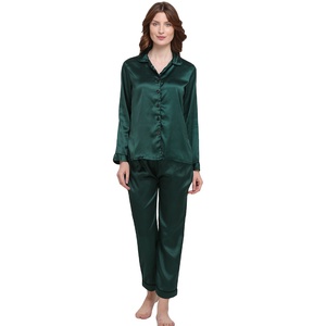 Turn-Down Collar Otoño Invierno Mujeres Pijamas Conjuntos Suave Algodón Completo Loungewear Mujer Suelta Señoras Ropa de Casa Ropa de Dormir - Product Image 1