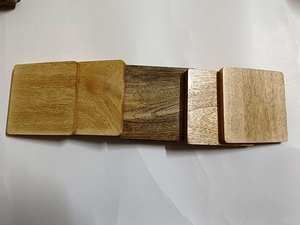 Bamboo Wood <b>Coaster</b> Bamboo <b>Coasters</b> With Holder Natural Square Round Bamboo <b>Coasters</b> Set <b>for</b> <b>Drinks</b> - Product Image 4