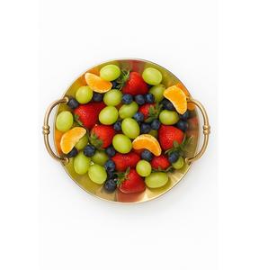 Bandeja de servicio de chocolate de metal decorativa artesanía y color antiguo ideal para servir elegante y arreglos de decoración de lujo - Product Image 3