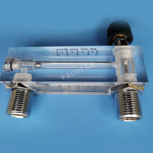 Cam rotametre değişken alan akış ölçer gaz cam tüp debimetre Metal rotametre - Product Image 6