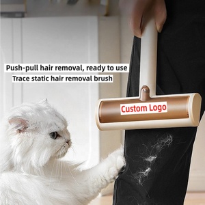 Rouleau anti-poils pour animaux de compagnie avec logo OEM personnalisé, écologique, réutilisable, en ABS, pour nettoyer les poils de chien et de chat, les peluches, les meubles et les <span class=keywords><strong>tapis</strong></span> - Product Image 1
