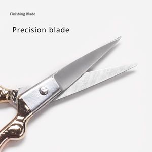 Haute qualité Style rétro cuticule manucure pédicure ciseaux à ongles dégradé grue en forme de sourcils cils ciseaux outil de beauté - Product Image 3