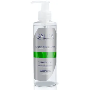 Desmaquilhante Micellar Water Face & Eyes limpador facial frescura e hidratação para pele sensível fabricado em Itália 200 ml
