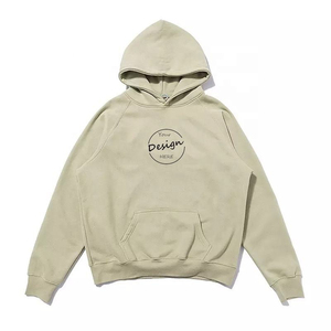 Wholesale Men's Vintage Solid 2-Piece Hooded Track <b>Suit</b> with Elastic Waist and Custom Logo Front - Product Image 2