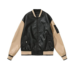 Chaqueta universitaria de mujer personalizada con bordado Ropa de calle cómoda Ajuste Premium Diseño elegante Lavable sostenible - Product Image 1