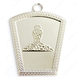 MARCA MASÓNICA OFICIAL COLLAR JOYA CHAPADO EN PLATA-MARCA INGLESA REGULACIÓN JOYA - Product Image 1