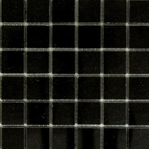 1x1 Absolute Black Galaxy Granite Polished <b>Mosaic</b> Tile Minimalist Design Style Durable UNION Brand Villa Application Slab - Product Image 2