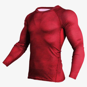 Camisetas de Compresión Deportivas de Manga Larga para Entrenamiento de Otoño, Secado Rápido, Transpirables, Ecológicas, para Gimnasio, Fitness, Correr, Trotar - Product Image 3