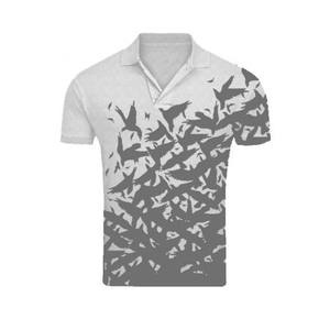 Tendance estivale Vêtements de sport pour hommes Polo à manches courtes Premium Looks pour hommes/Polo en or Polo de travail à panneaux pour hommes - Product Image 4