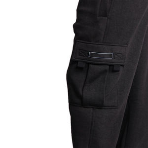 Pantalon de survêtement épais décontracté pour hommes personnalisé par OEM Pantalon de survêtement léger en coton et polyester taille moyenne Baggy Jogging léger droit à jambe large - Product Image 5