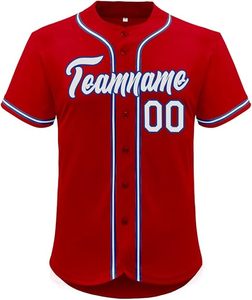 La mejor camiseta de béisbol y Softbol Profesional más demandada, nuevo modelo elegante con estampado personalizado, el uniforme más vendido - Product Image 5