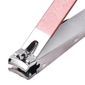 Kit d'outils de soin des ongles en acier inoxydable de haute qualité 9 pièces Logo personnalisable ensemble de manucure et de pédicure comprenant un pied de beauté en cuir - Product Image 3