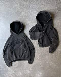 Sudaderas Casuales de Invierno para Hombre, Color Sólido, 100% Algodón, Corte Regular, Secado Rápido, Transpirable, Ecológico, Ropa de Moda - Product Image 1