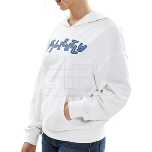 Sweats à capuche oversize décontractés tendance pour femmes avec possibilité de créer vos propres sweats à capuche oversize, design streetwear - Product Image 3