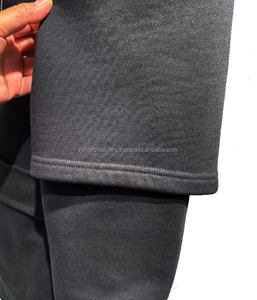 Service OEM Sweat-shirts à capuche pour hommes sur mesure 100% coton lourd brodés perlés coupe ample construction de haute qualité - Product Image 5