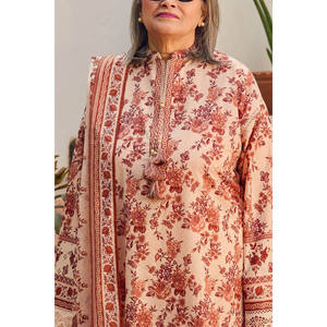 Conjunto de Traje de 3 Piezas Estampado para Mujer con Dupatta CL-62118 Modelo B - Product Image 1