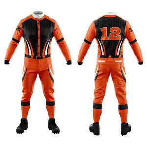 Uniforme de Béisbol de Poliéster de Alta Calidad para Hombre ONYX INDUSTRY, Nombre del Equipo Personalizado, Impresión por Transferencia de Calor, Nuevo Diseño, Más Vendido - Product Image 1