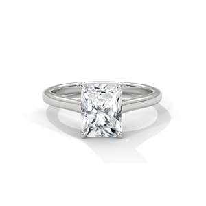 แหวนหมั้นเพชรทรงเรเดียนท์คัท 2 กะรัต - Product Image 6