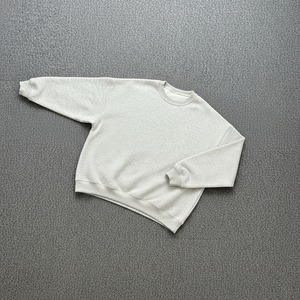 Sudadera de Invierno de Color Sólido para Hombre, Venta Caliente OEM/ODM, Sudadera con Cuello Redondo y Logotipo Bordado Personalizado - Product Image 3