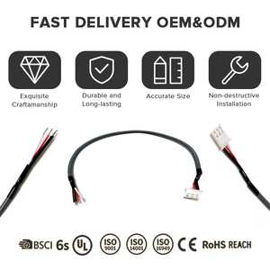 适用于摩托车、汽车、船舶应用的防水 PVC 圆形连接器线束 - Product Image 4