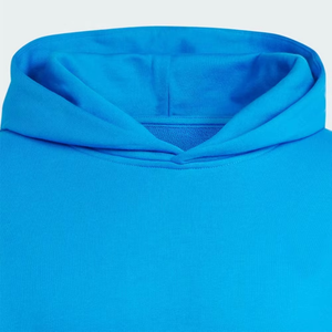 Sudadera con capucha de patrón sólido para hombre, sudadera básica de bolsillo de canguro, ropa de calle mezclada de algodón, teñido largo liso de invierno, venta al por mayor - Product Image 6