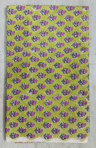 ผ้าฝ้ายบล็อกมือพิมพ์ลายผ้าฝ้าย100% บล็อกระบายอากาศได้ดีแบบดั้งเดิมมรดก - Product Image 2