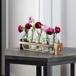 Vases en bois de qualité supérieure pour la décoration intérieure Vases en bois naturel de vente chaude pour le salon Vases en bois fabriqués à la main durables pour les fleurs - Product Image 2