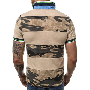 เสื้อโปโลผู้ชายปักลายเองเสื้อยืดแฟชั่นคอตตอนเสื้อผ้ามีสไตล์สำหรับธุรกิจลำลอง - Product Image 4