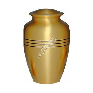 Premium Quality Brass Cremation Urn Hot Selling Metallic <b>Keepsake</b> Urns for Adult Ashes Direct Factory Price for Funeral Supplies - Product Image 1