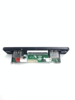 Carte de circuit imprimé amplificateur USB MP3 sans fil Bluetooth, schéma de carte de circuit imprimé pour lecteurs MP3 et radios