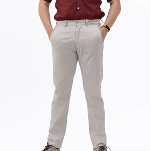 Ropa Casual de Primera Calidad para Comodidad Diaria, Pantalones Chino para Hombre, Corte Ajustado, Tela Elástica, Estilo Moderno para la Temporada de Invierno - Product Image 1