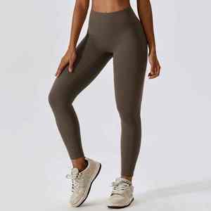 Leggings légers pour femmes personnalisés sans couture pour l'entraînement physique et l'utilisation de vêtements de sport - Product Image 1