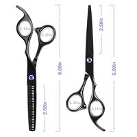 2024 kit de ciseaux de coiffeur de coiffure de qualité supérieure Le paquet comprend des ciseaux de salon de coiffure Kit de coiffeur de beauté Service OEM