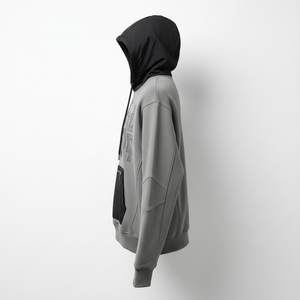 Sudadera con Capucha de Felpa 100% Algodón al por Mayor para Hombre, Personalizada, de Alta Calidad, con Bolsillo de Pedrería, Cierre de Cremallera, Capucha Lisa, Teñida, para Invierno - Product Image 4