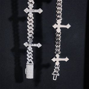 Bracelet cubain à maillons avec diamant-Bijoux Hip Hop - Product Image 1